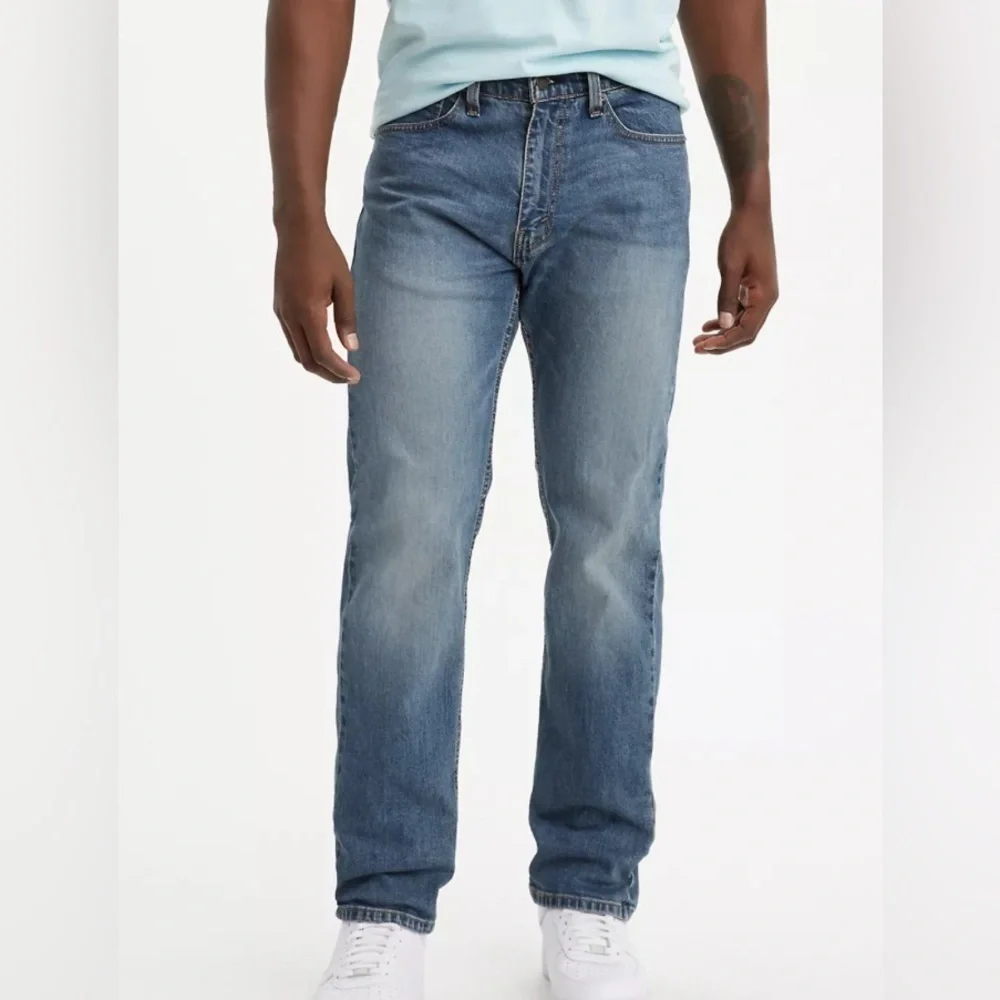 Men’s Levi’s 505 Straight Blue Jeans Size 36 x 30